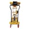 Vestil Steel Hydraulic Scissor Cart DC Powered With Scale 20-1/2 In. x 39-3/4 In. 1,000 lb Yellow CART-1000D-DC-SC - alternate 5